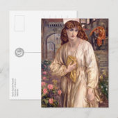 Postale Rossetti Salutation de Beatrice CC0646 Carte posta (Devant / Derrière)