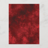 POSTALE ROUGE BLANC CRÉER VOTRE PROPRE CARTE POST (Devant)