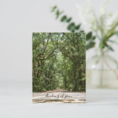 Postale Route Vers Angel Chêne Penser De Vous Carte Postal (Debout devant)