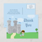 Postale Royal prince charmant garçons anniversaire carte d (Devant / Derrière)