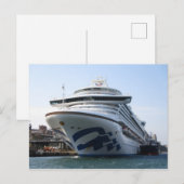 Postale Ruby Princess Docted at Circular Quay Carte postal (Devant / Derrière)