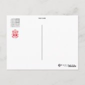 Postale Ruke Bros. Carte Newyear (Dos)