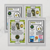 Postale Rukukz Présente la Carte à Collectionner de Ruther (Devant / Derrière)