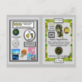 Postale Rukukz Présente la Carte à Collectionner de Ruther (Dos)