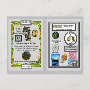 Postale Rukukz Présente la Carte à Collectionner de Ruther