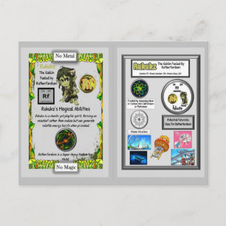 Postale Rukukz Présente la Carte à Collectionner de Ruther