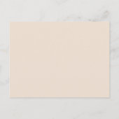 Postale Rustic Earth Flores Carte d'Idée de la Nuit (Dos)