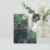 Postale Sacré bleu Cenote, Ik Kil, Mexique #2 Carte postal (Debout devant)