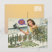 Postale Sacrée merde ! [drôle de carte postale] (Devant / Derrière)