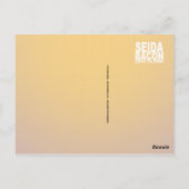 Postale Sacrée merde ! [drôle de carte postale] (Dos)