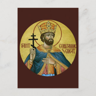 Postale Saint Constantin la grande carte de prière