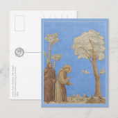 Postale Saint François prêchant aux oiseaux CC0582 Carte p (Devant / Derrière)