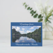 Postale Salutations de Chassahowitzka Florida carte postal (Debout devant)