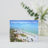 Postale Salutations De Clearwater Beach, Floride Carte Pos (Debout devant)