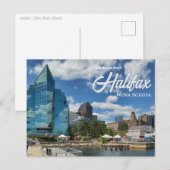 Postale Salutations de Halifax Nouvelle-Écosse Carte posta (Devant / Derrière)