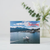 Postale Salutations de Juneau Alaska Pittoresque Carte pos (Debout devant)
