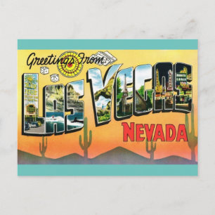 Postale Salutations de Las Vegas Nevada Travel Carte posta