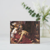 Postale Samson et Dalila par Pierre Paul Rubens Carte post (Debout devant)