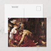 Postale Samson et Dalila par Pierre Paul Rubens Carte post (Devant / Derrière)