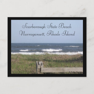 Postale Scarborough State Beach, Rhode Island Carte postal