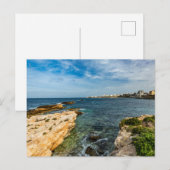 Postale Scène de la Carte de Vacances Malte (Devant / Derrière)