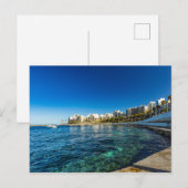 Postale Scène de St Pauls Bay, Malte Carte de Vacances (Devant / Derrière)