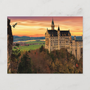 Postale Schloss Neuschwantstein Castle Allemagne Carte pos