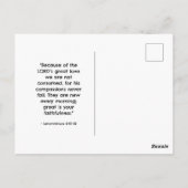 Postale Script de brosse moderne Thanksgiving 4 Carte phot (Dos)