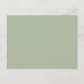 Postale Script Whimsical | Carte de remerciements de table (Dos)