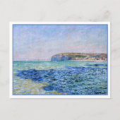 Postale Shadows Sea Cliffs Pourville Claude Monet Carte po (Devant)