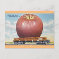 Shenandoah Valley, Virginia Giant Apple Carte post