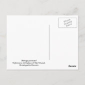 Postale Sighisoara, carte de représentation graphique (Dos)