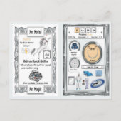 Postale Silubhra - Silver Horn Carte de jeu Unicorn (Dos)