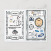 Postale Silubhra - Silver Horn Carte de jeu Unicorn (Devant)