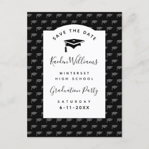 Postale Simple Graduation Enregistrer la date Carte postal