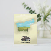 Postale Slovénie Carte illustrée affiche de voyage (Debout devant)