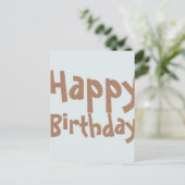 Postale Smart Party Bonne carte d'anniversaire (Debout devant)