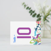 Postale SONS DE LA TORAH Table Numéro Carte de siège (Debout devant)