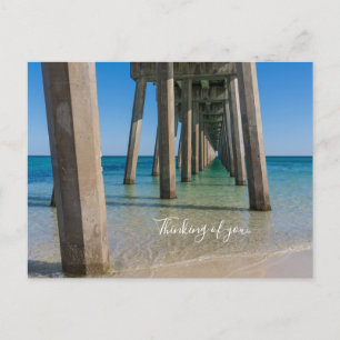 Postale Sous Pensacola Beach Pier Penser De U Carte Postal