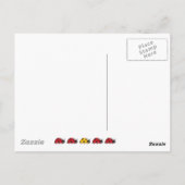 Postale Soyez différentes coccinelles avec la carte (Dos)