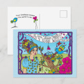 Postale Soyez gentil chaque fois que possible_ Carte posta (Devant / Derrière)