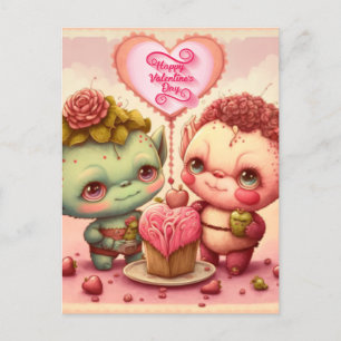 Postale Soyez ma carte personnalisée valentine