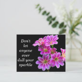 Postale "Sparkle" - Carte Art Photoshop (Debout devant)