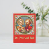 Postale SS. Pierre et Paul, Apôtres (JMAS 01) Carte postal (Debout devant)