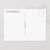 Postale SS. Pierre et Paul, Apôtres (JMAS 01) Carte postal (Dos)