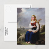 Postale St. Genevieve par Elisabeth Vigee Le Brun Carte po (Devant / Derrière)