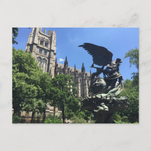 Postale St. John La Divine Cathédrale NYC Photo Carte post