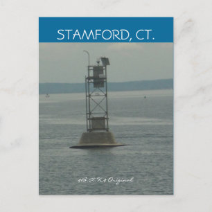 Postale Stamford, Ct Water View Carte Postale...
