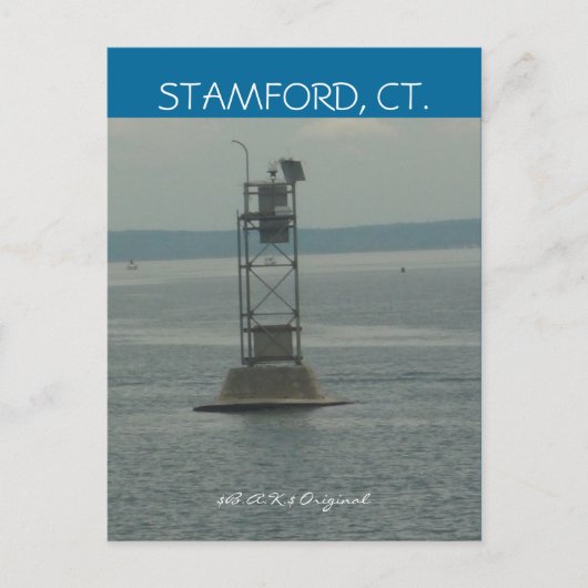 Postale Stamford, Ct Water View Carte Postale... (Devant)