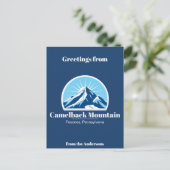 Postale Station de ski Camelback Mountain Poconos Carte po (Debout devant)